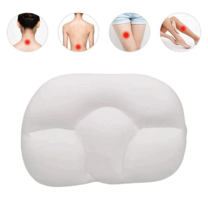 Cuscino Ortopedico per Cervicale, Emicranie, Dolori Muscolari Morbido in Memory Foam Micro-Sfere - immagine 2