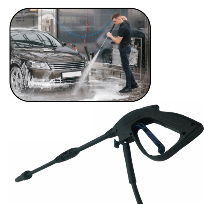 Idropulitrice Pompa 1400W Compressore per Lavaggio Giardino, Casa, Auto, 220-230V - immagine 2