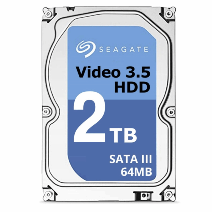 Hard Disk 2TB Video HDD 5900U/Min 64MB SATA III 3.5'' Pollici 2000Gb - immagine 4