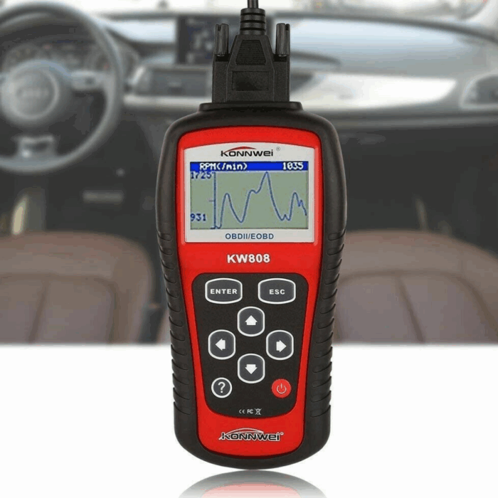 Lettore Codice Diagnostico OBDII/EOBD Scanner Strumento d'Analisi, Diagnosi Guasti Auto - immagine 6