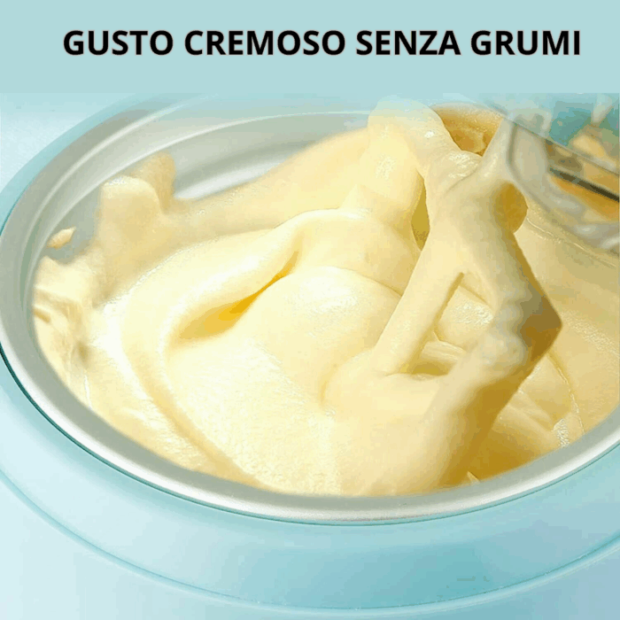 Macchina per Gelato 1,4 Litri Gelatiera 15W per Gelati, Frullati, Dolci - immagine 3