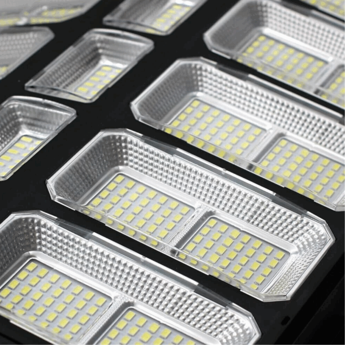 Lampione Solare 2000W Crepuscolare | IP67 Impermeabile, Luce Bianca + Staffa Gratis - immagine 3