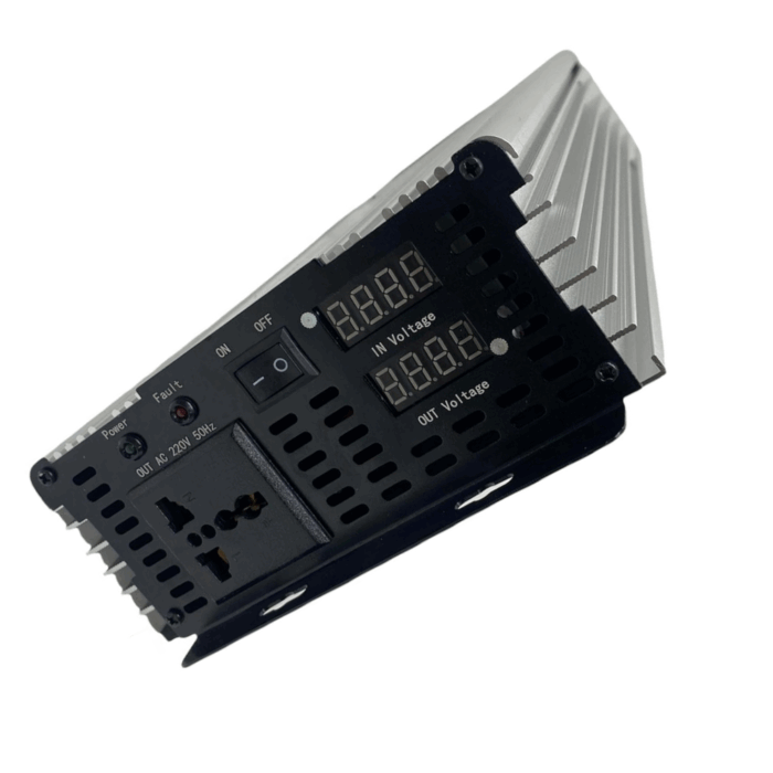 Inverter da 5000W 12V 220V Portatile con Pinze per Impianto Fotovoltaico, Auto, Camper, Barca - immagine 6