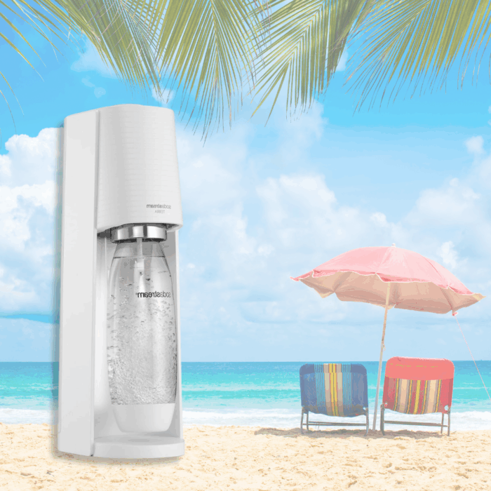 Macchina per Acqua Frizzante con Bottiglia da 1 Litro, Gasatore per Soda CO2 Portatile - immagine 5