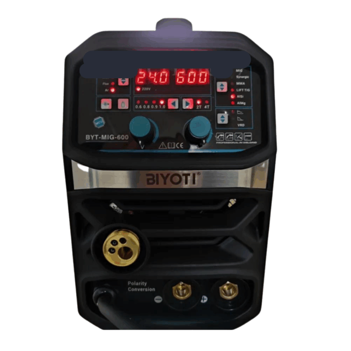 Saldatrice 600A a Filo Continuo Elettrodo MIG MMA TIG Multiprocesso Innesto GAS Inverter - immagine 2