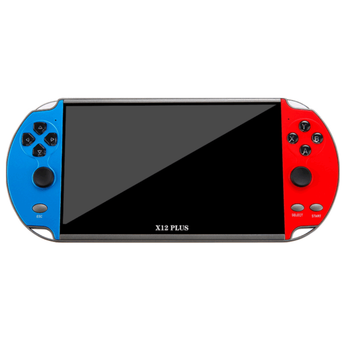 X12 Console di Gioco 7 Pollici 16Gb di Memoria, Portatile con Giochi, Schermo HD LCD Gameboy - immagine 7