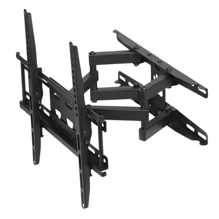 Staffa Porta TV Supporto Monitor Con Braccio Estensibile Da 40 a 80 Pollici Regolabile - immagine 2