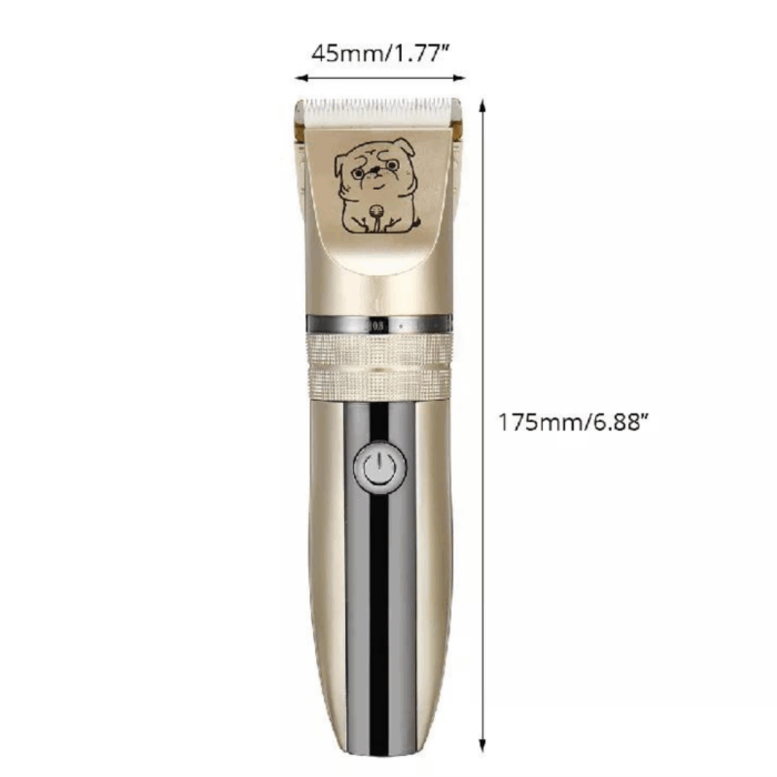 Rasoio Macchina Tosatrice per Pelo Animali 4 Lunghezze 3-6-9-12mm Ricaricabile USB, Cani, Gatti, Conigli - immagine 10