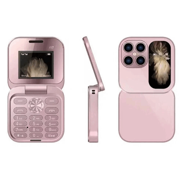 Telefono Cellulare Flip Pieghevole Dual Sim Tastiera GSM 2G, SD fino a 32Gb - immagine 8