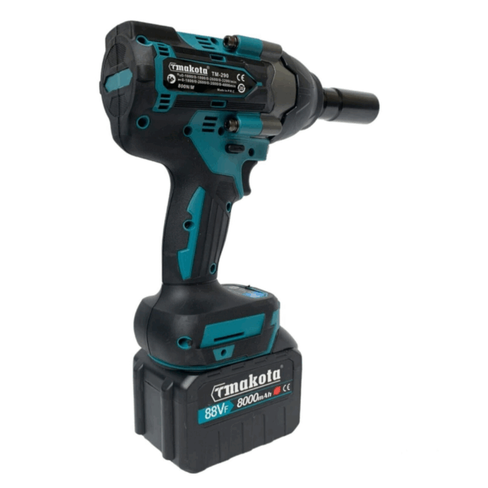 Avvitatore ad Impulsi a Batteria 88V Svitabulloni 1/2" 800Nm Motore Brushless - immagine 2