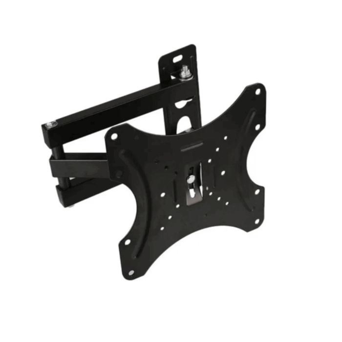 Staffa Porta TV Supporto Monitor, Braccio Estensibile Da 14 a 42 Pollici Regolabile - immagine 6