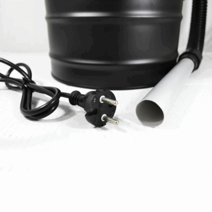 Bidone Aspiracenere 20 Litri con Funzione Soffiatore Professionale 1200W Filtro HEPA per Stufe e Camini - immagine 2