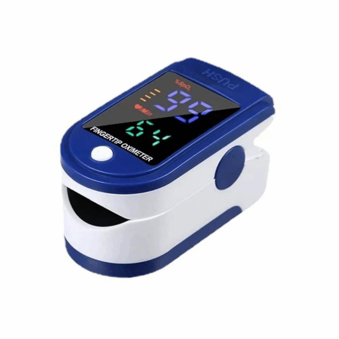 Saturimetro a Dito Portatile – Pulsossimetro con Display LED per Ossigeno e Frequenza Cardiaca - immagine 3