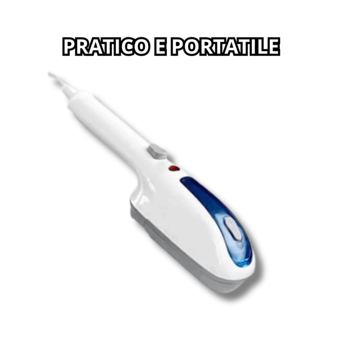 Ferro da Stiro Verticale 800W a Caldaia Manuale 55ml, Sterilizzatore, Riscaldamento Veloce, Portatile - immagine 4