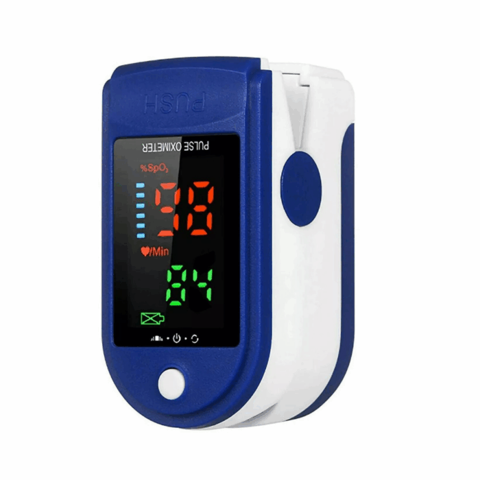 Saturimetro a Dito Portatile – Pulsossimetro con Display LED per Ossigeno e Frequenza Cardiaca - immagine 4