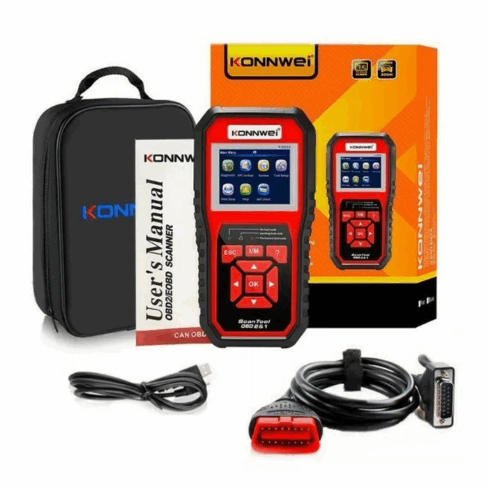 Tester OBD2 II Scanner KW850 Lettore Codice Diagnostica Centralina Auto, Lingua Italiana - immagine 6