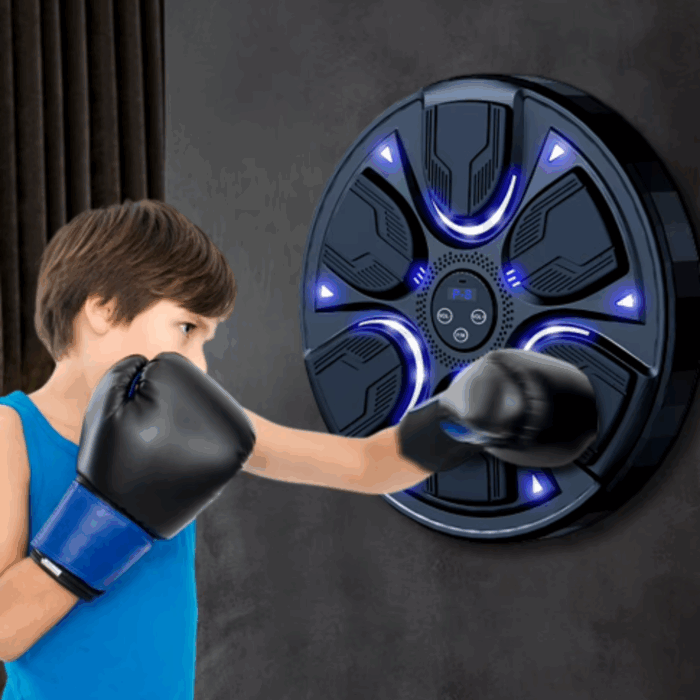 Macchina da Boxe Musicale a Parete con Bluetooth e Guanti | Allenamento per Bambini e Adulti - immagine 5