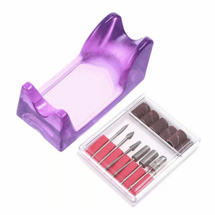 Fresa Unghie Professionale per Manicure, Pedicure, Ricostruzione, Gel, Lima Elettrica Kit Completo - immagine 4
