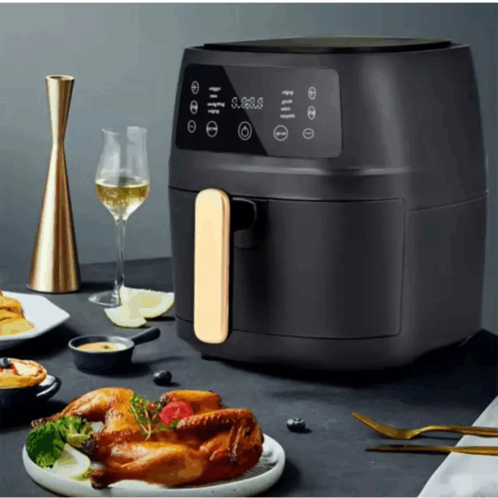 Friggitrice ad Aria 12 Litri 2800W Cesto Antiaderente Removibile, Touch Screen LCD, Cottura Senza Olio - immagine 4