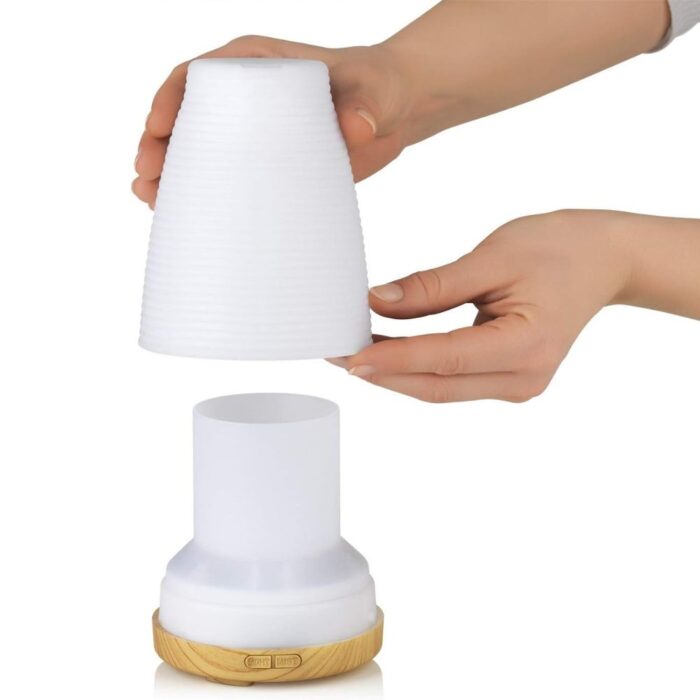 Diffusore Zen di Oli Essenziali e Aromi Con Umidificatore e Luci Colorate, Igienizzante Aria, Aromaterapia, Cromoterapia - immagine 6
