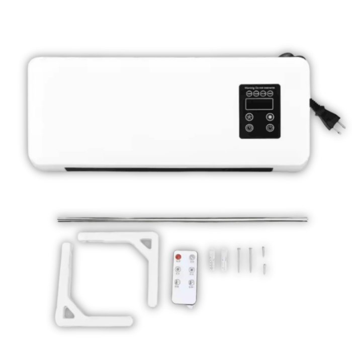 Termoconvettore 1500W Climatizzatore da Parete | Stufa a Basso Consumo con Asse Stendipanni - immagine 3
