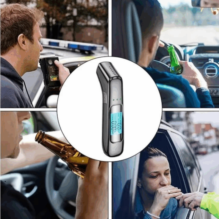 Etilometro Portatile Certificato | Alcol Test Ricaricabile con Display Digitale - immagine 2