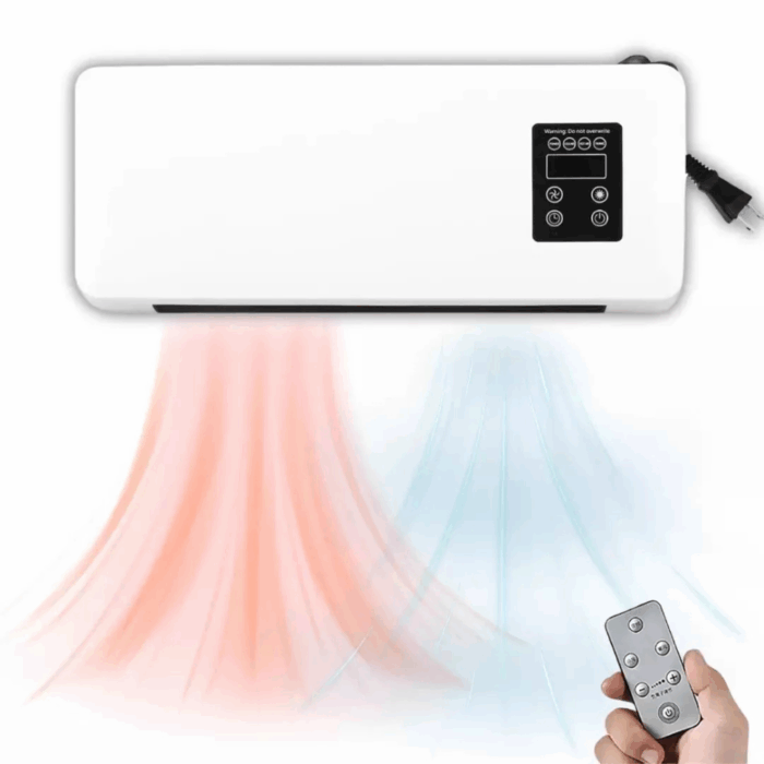 Termoconvettore 1500W Climatizzatore da Parete | Stufa a Basso Consumo con Asse Stendipanni - immagine 6