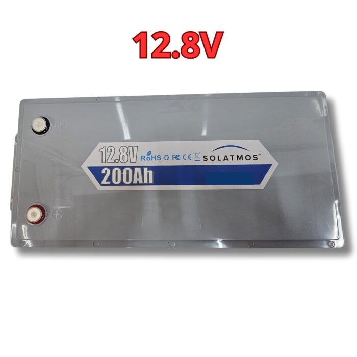 Batteria 200Ah a Litio 12.8V | Accumulo per Impianto Fotovoltaico per Camper, Ville, Baite - immagine 3