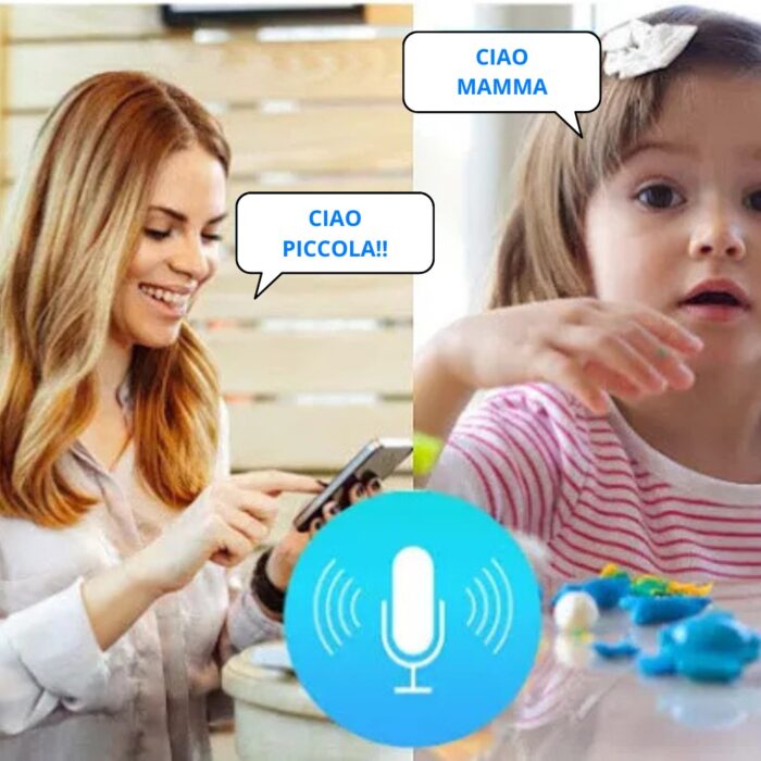 Telecamera Wireless Wifi HD 1080P da Appoggio | IP Camera Motorizzata 360° - immagine 6