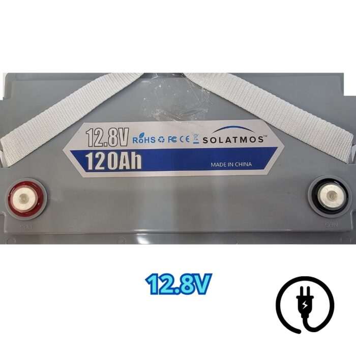 Batteria 120Ah a Litio 12.8V | Accumulo per Impianto Fotovoltaico per Baite, Camper, Villa - immagine 3