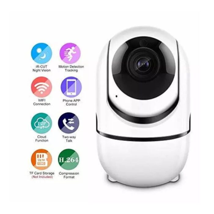 Telecamera Wireless Wifi HD 1080P da Appoggio | IP Camera Motorizzata 360° - immagine 7