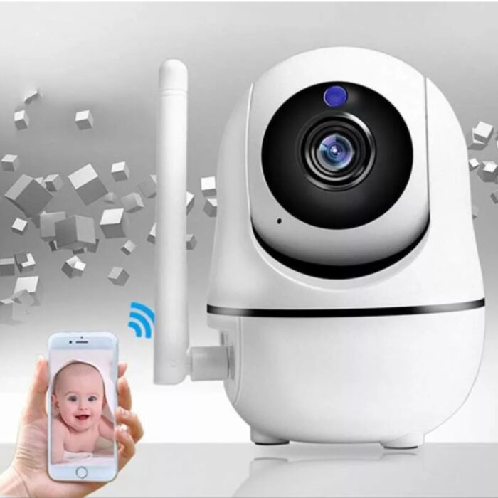 Telecamera Wireless Wifi HD 1080P da Appoggio | IP Camera Motorizzata 360° - immagine 2