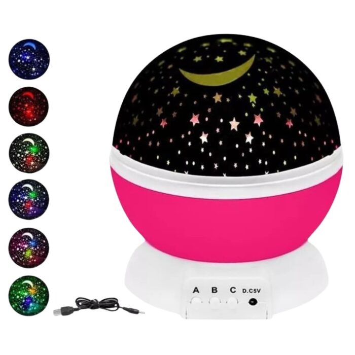 Proiettore Cielo Stellato e Galassia USB | Lampada LED Notturna Rotante per Bambini e Ragazzi - immagine 8