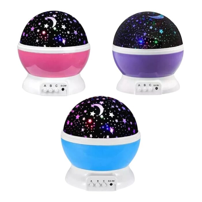 Proiettore Cielo Stellato e Galassia USB | Lampada LED Notturna Rotante per Bambini e Ragazzi - immagine 5