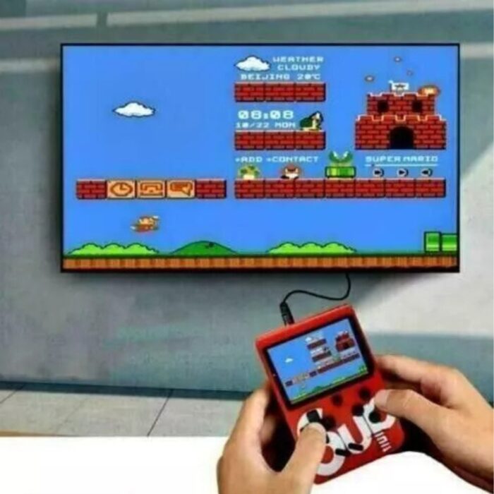 Game Boy Console 400 Giochi 8 Bit | Videogame Retrò SUP Schermo TV Portatile - immagine 4