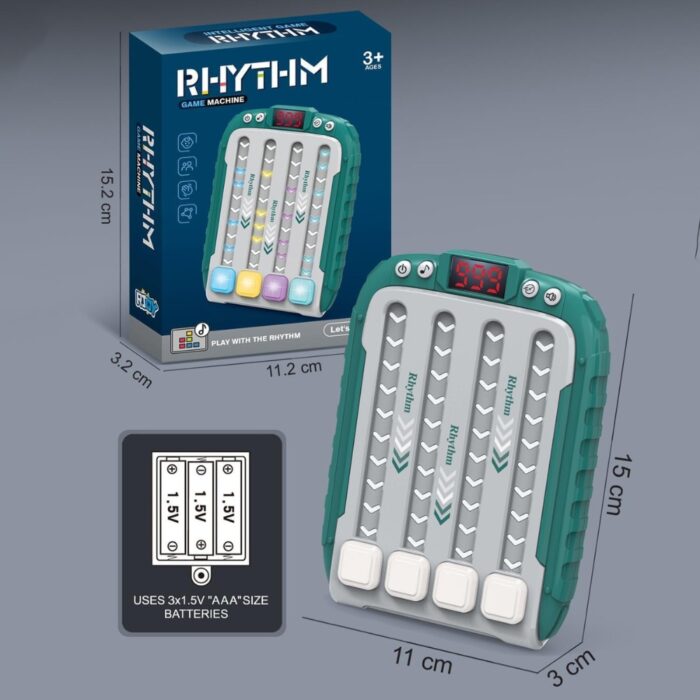 Gioco Educativo Interattivo con Luci e Musica | Rhythm Game Giocattolo Età 3+ - immagine 4
