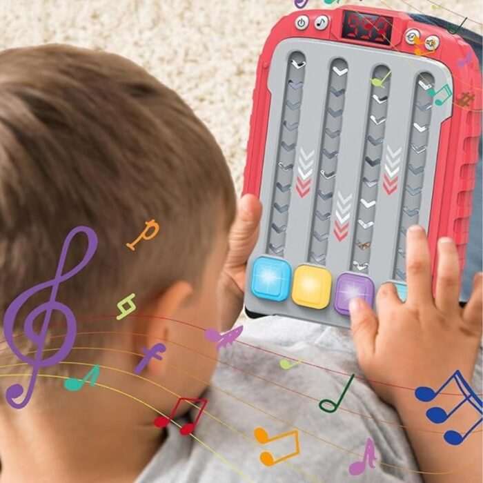 Gioco Educativo Interattivo con Luci e Musica | Rhythm Game Giocattolo Età 3+ - immagine 3
