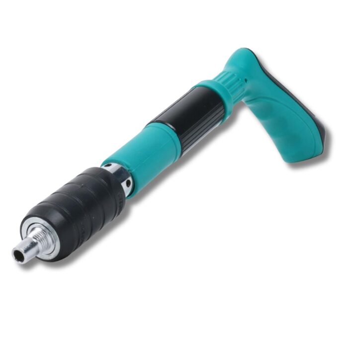 Pistola Sparachiodi ad Aria Compressa | Chiodatrice Manuale con Occhiali di Sicurezza e Chiodi per Cemento, Ferro, Calcestruzzo - immagine 6