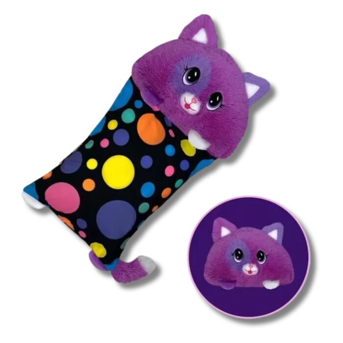 Federa per Cuscino 2 in 1 con Peluche Rimovibile | Copricuscino Soffice Gioco per Bambini - immagine 7