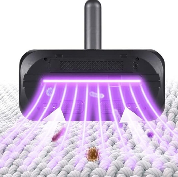 Aspirapolvere Senza Fili Manuale 100W | Aspiramaterassi Portatile per Divani, Letti, Tappeti USB - immagine 6