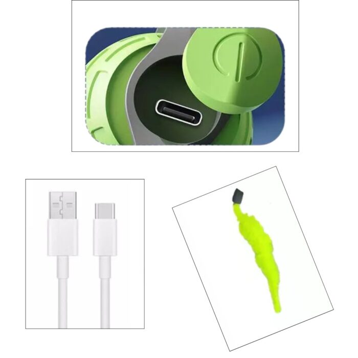 Palla Rotante Interattiva con Coda per Gatti | Speedy Tail Gioco Ricaricabile USB - immagine 6
