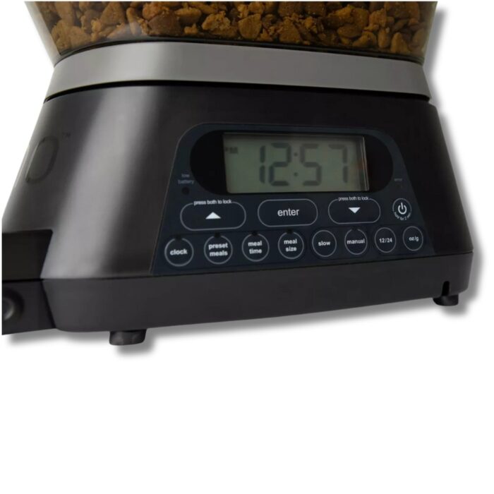 Distributore Automatico per Croccantini Capacità 3,5Kg | Dispenser Cibo Secco per Cani, Gatti - immagine 7