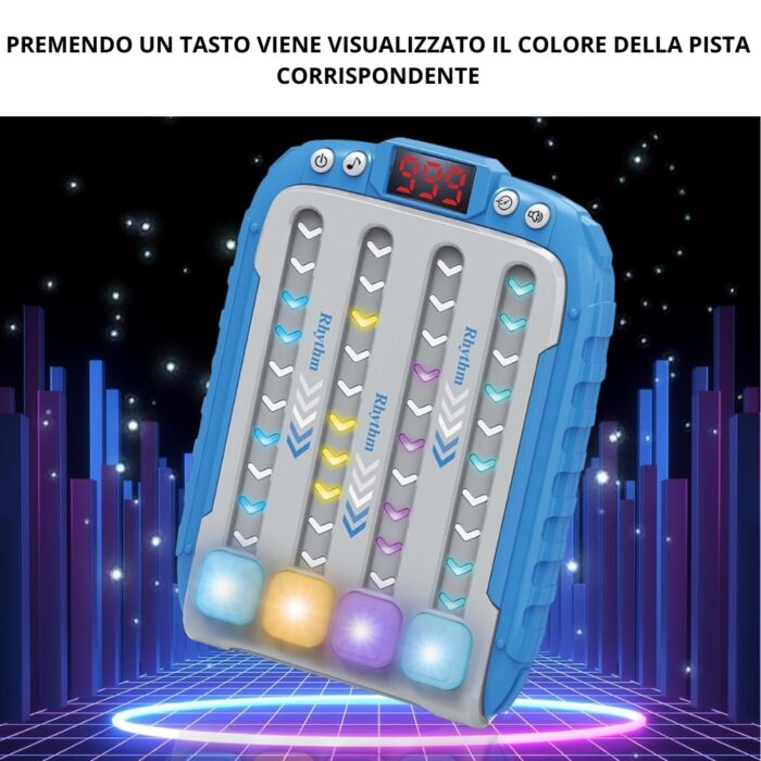 Gioco Educativo Interattivo con Luci e Musica | Rhythm Game Giocattolo Età 3+ - immagine 6
