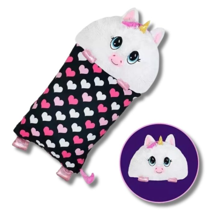 Federa per Cuscino 2 in 1 con Peluche Rimovibile | Copricuscino Soffice Gioco per Bambini - immagine 11