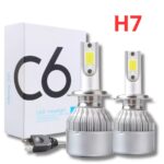 Coppia Lampadine LED H7 C6 per Auto, Moto | Faretti 36W Luce Bianca 6000K