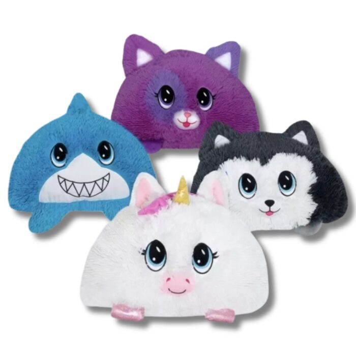 Federa per Cuscino 2 in 1 con Peluche Rimovibile | Copricuscino Soffice Gioco per Bambini - immagine 3