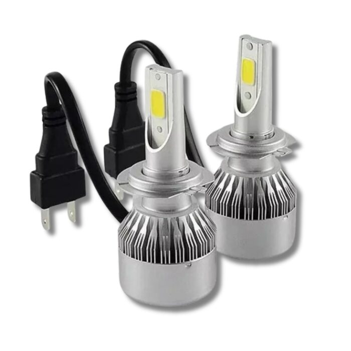 Coppia Lampadine LED H1 C6 per Auto, Moto | Faretti 36W Luce Bianca 6000K - immagine 5