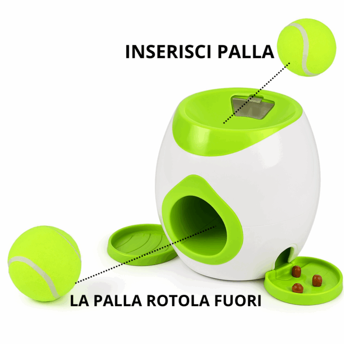 Giocattolo Interattivo per Cani 3 in 1 | Gioco Automatico per Addestramento con Palline - immagine 3