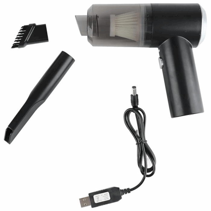 Aspirapolvere Portatile 120W Potente e Senza Fili per Auto e Casa - immagine 2