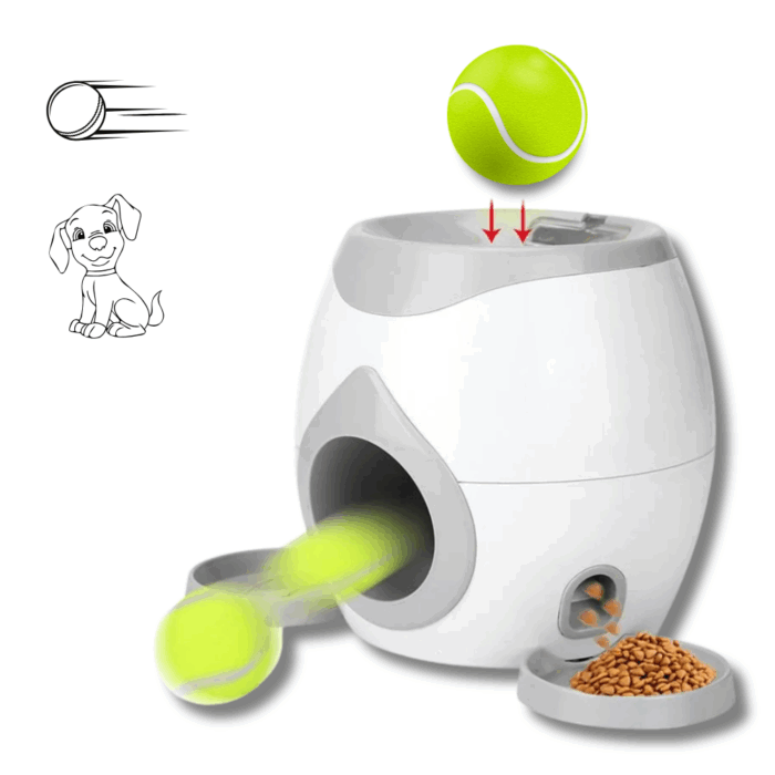 Giocattolo Interattivo per Cani 3 in 1 | Gioco Automatico per Addestramento con Palline - immagine 7